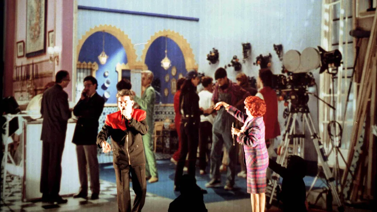 Cegada de amor backdrop