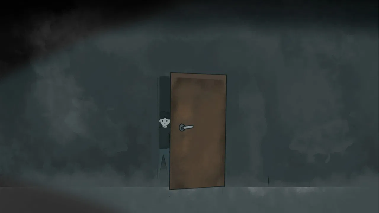 Black Traces of Childhood backdrop