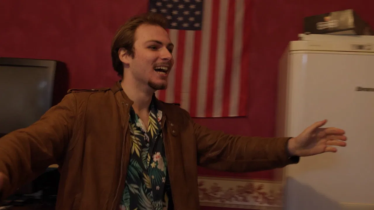 The Business Diner, a New York crime story. backdrop