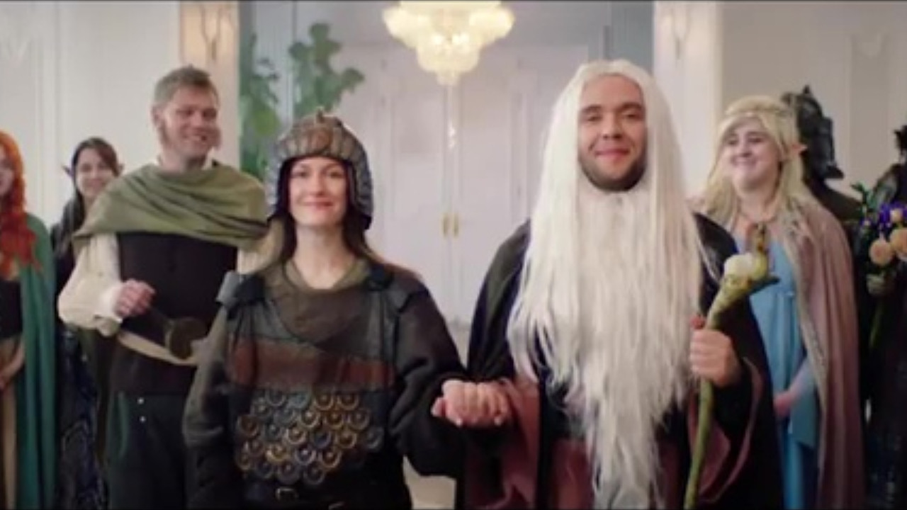 There and Back backdrop