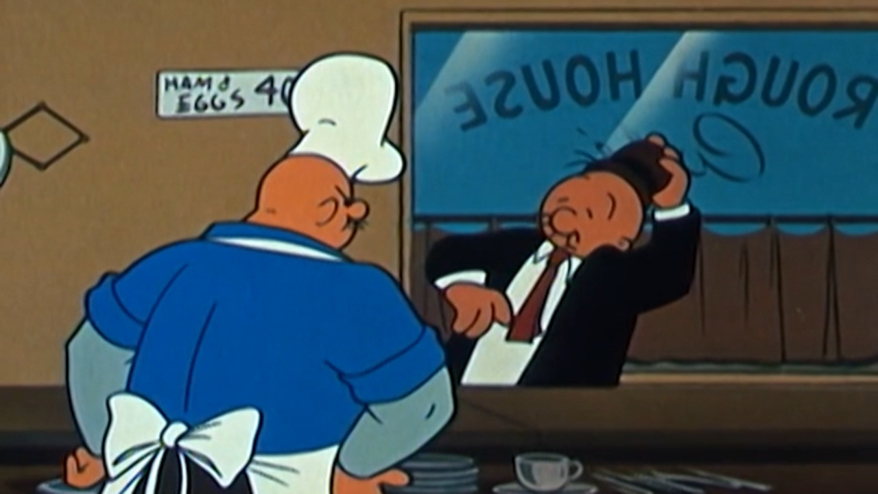 Popeye the Sailor:  Wimpy the Moocher backdrop