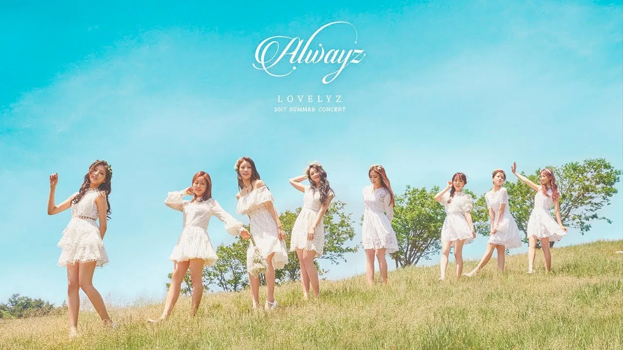 Lovelyz: 2017 Summer Concert Always backdrop