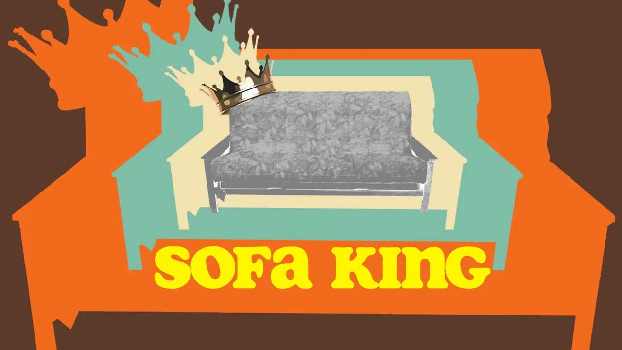 Sofa King backdrop