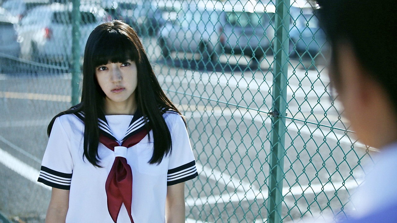 Girl recruits her God backdrop
