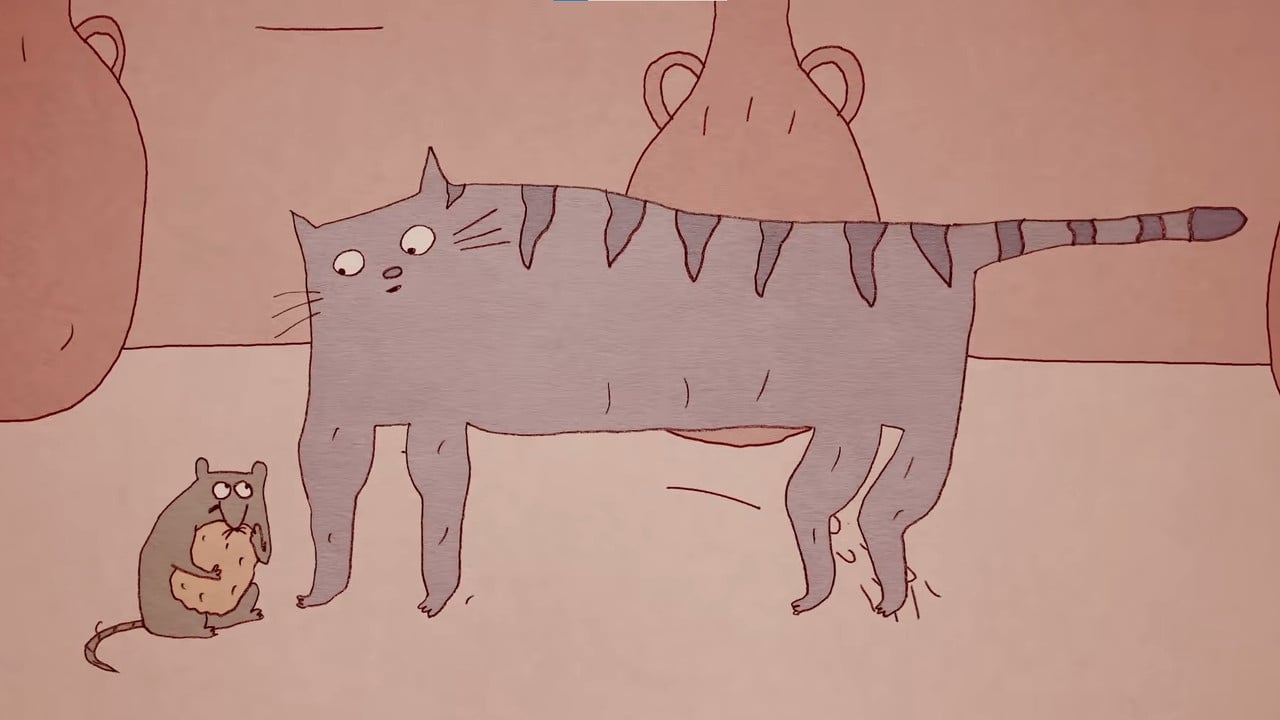 The History of the World According to Cats backdrop