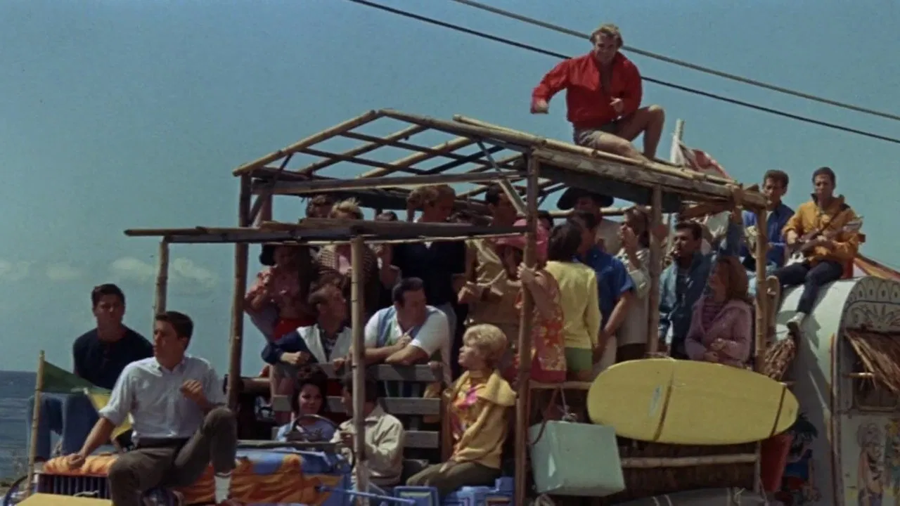 Bikini Beach backdrop