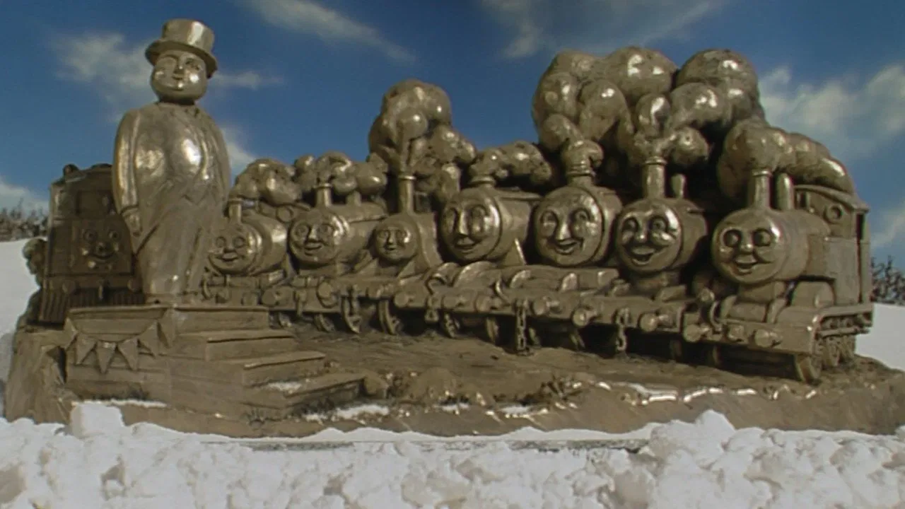 Thomas & Friends: Thomas and the Toy Workshop backdrop