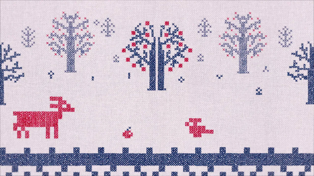 Criss Cross backdrop