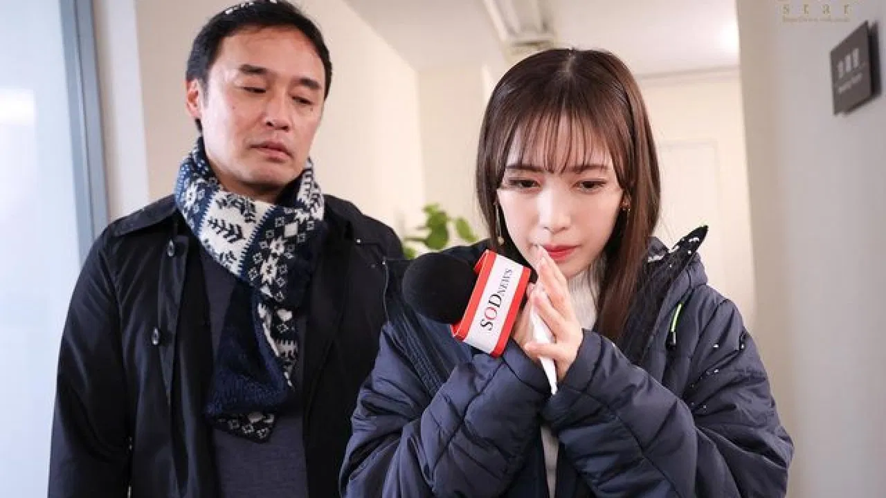 Yotsuha Kominato – NTR in a shared room on the way home from a location – A weather girl who couldn’t go home due to heavy snowfall backdrop