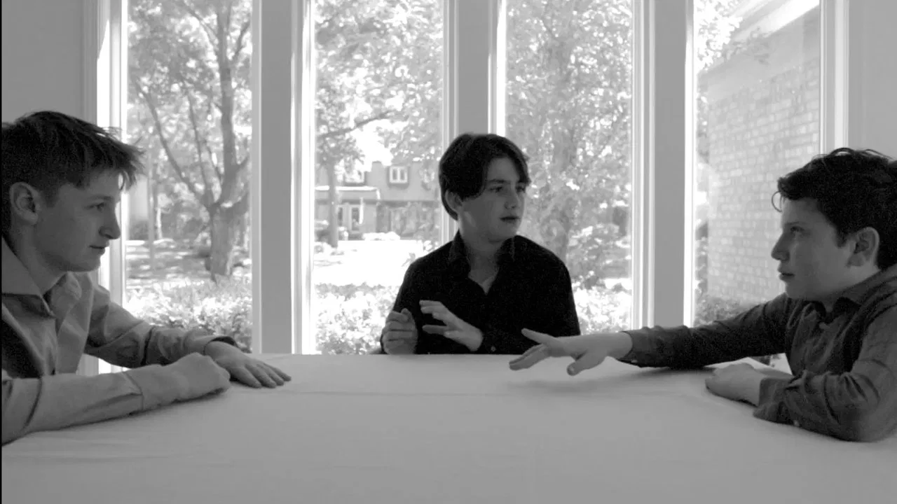 3 Boys In Hollywoodland backdrop