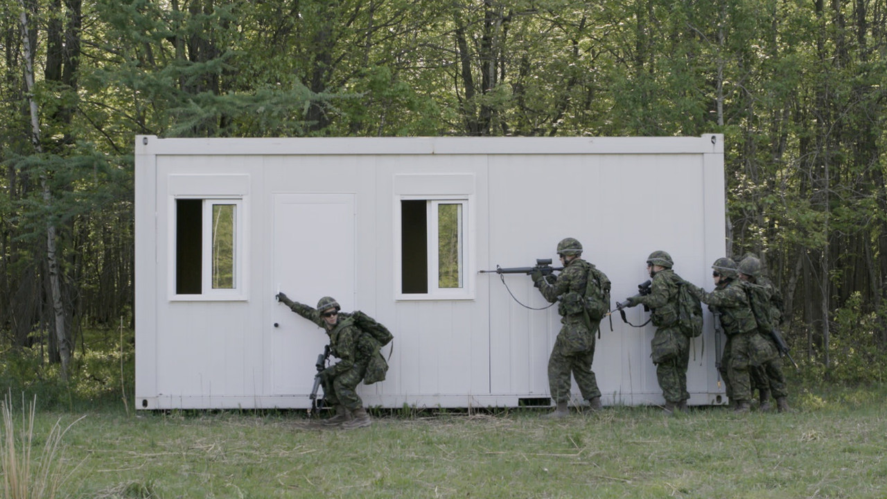 First Stripes backdrop