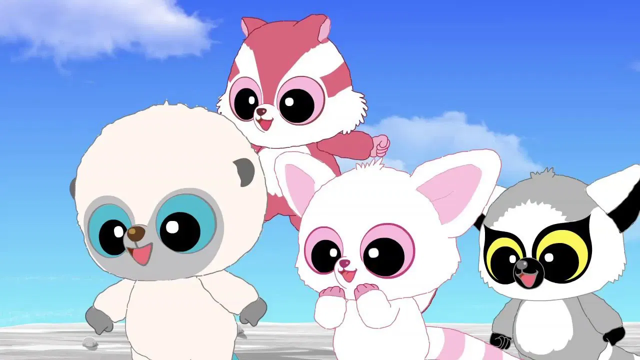 유후와 친구들 backdrop