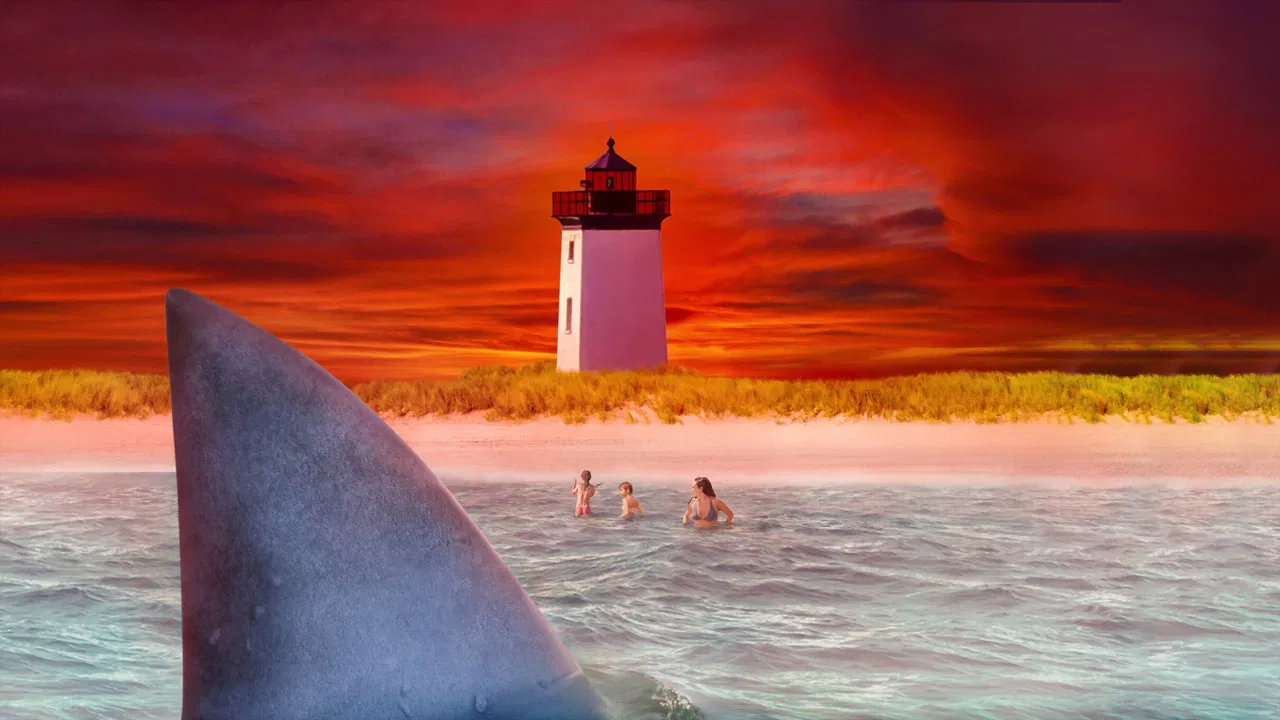 Great White Intersection backdrop