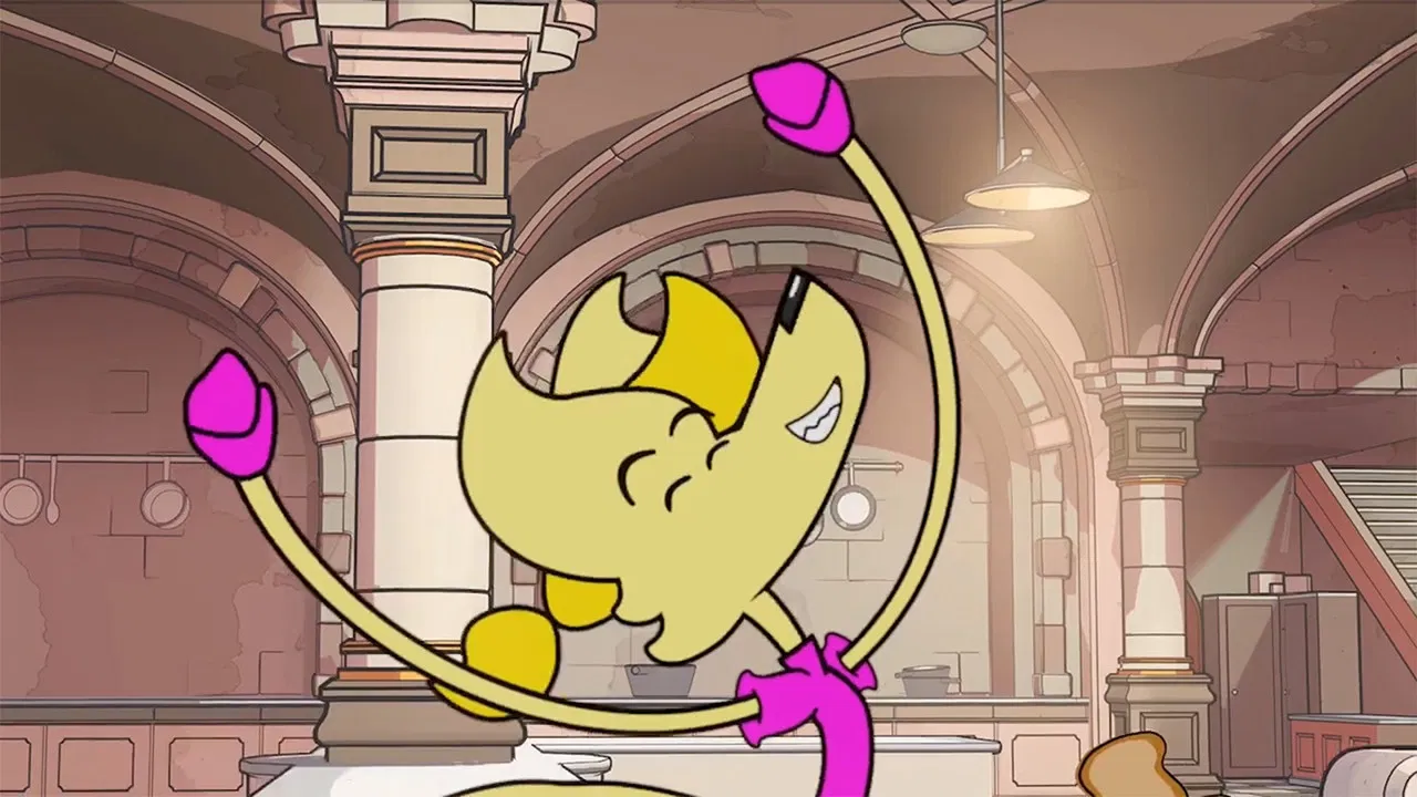 The Child, the Queen and the Princess backdrop