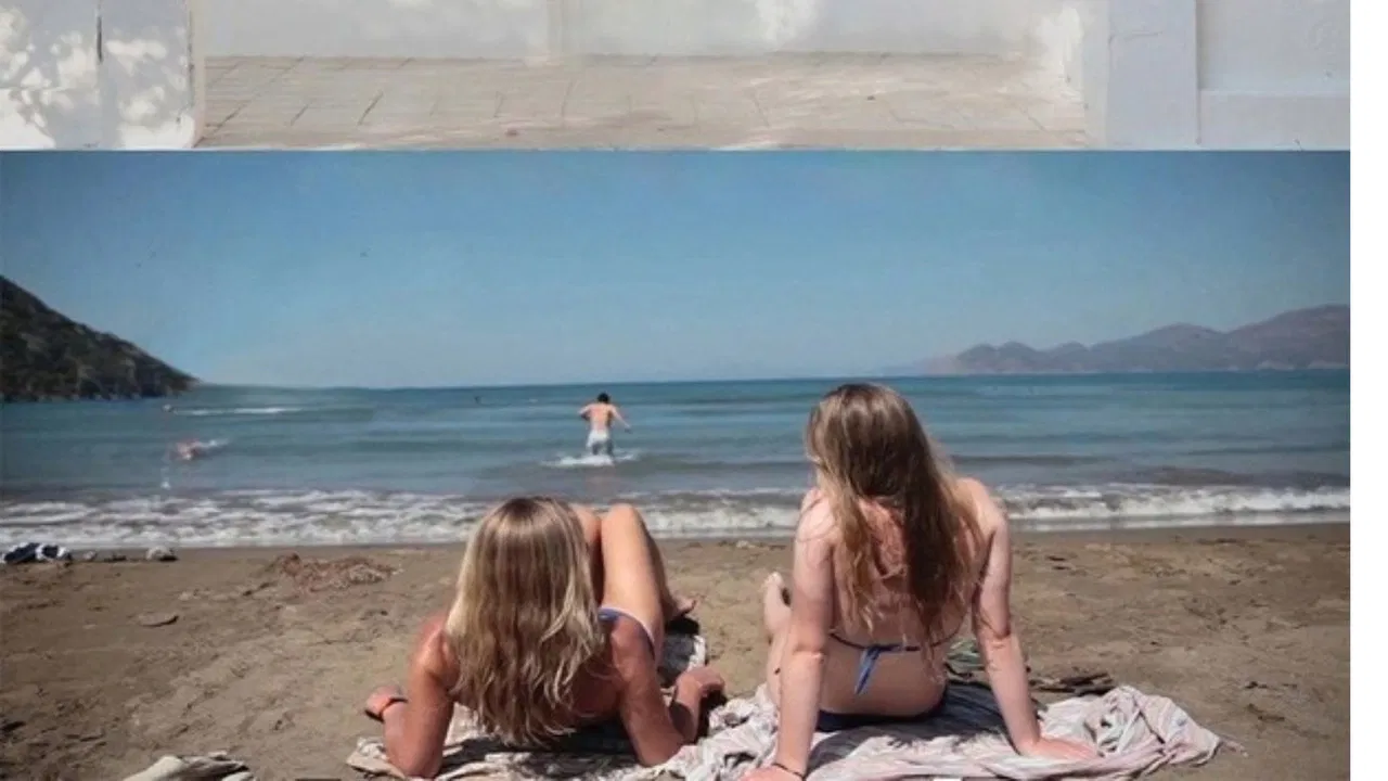 A Damp Squib backdrop