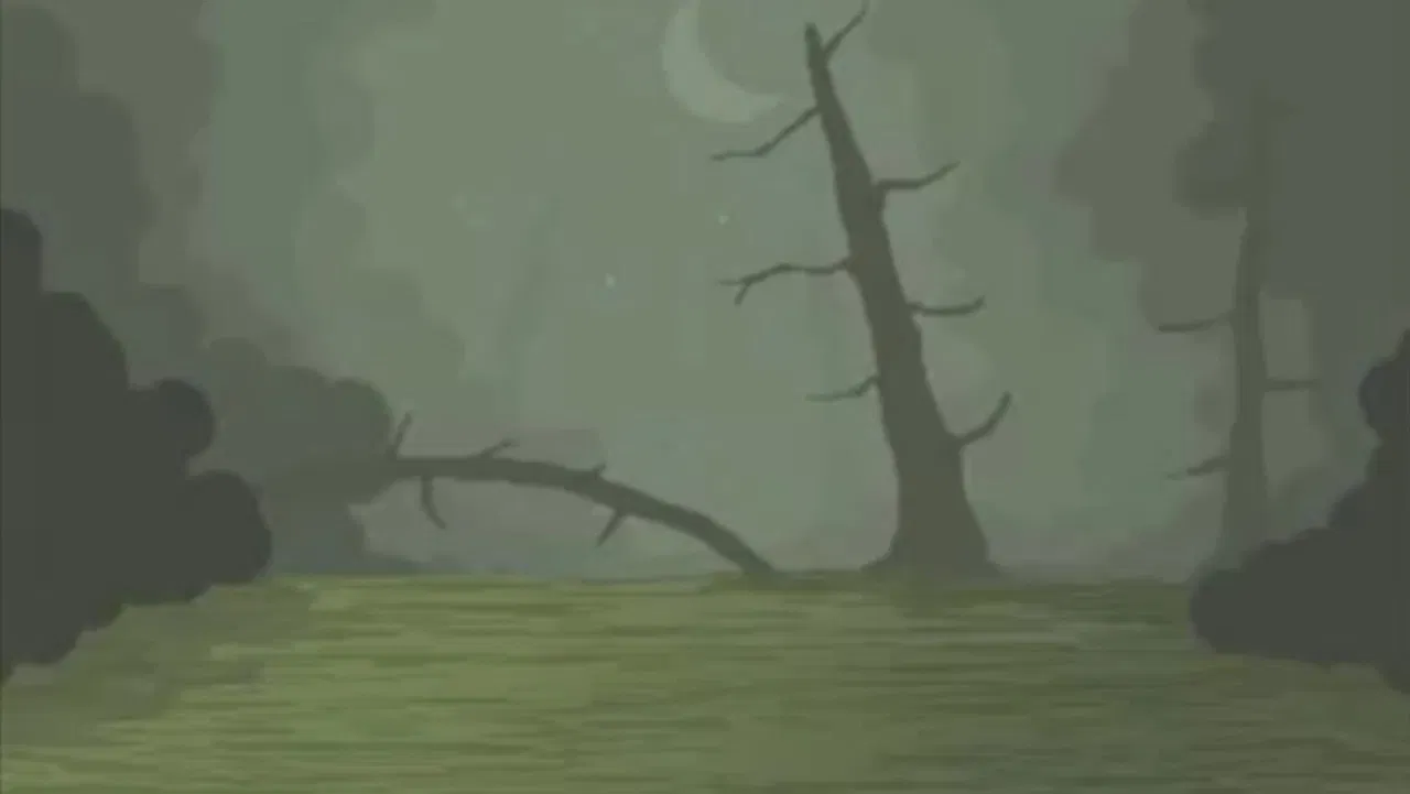 SPACEBOY: na bagnie/idę stąd backdrop