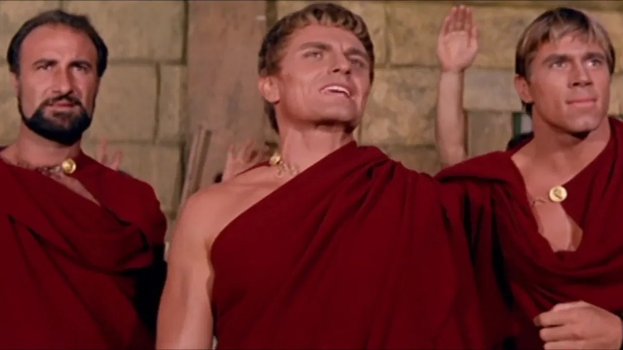 Spartacus and the Ten Gladiators backdrop