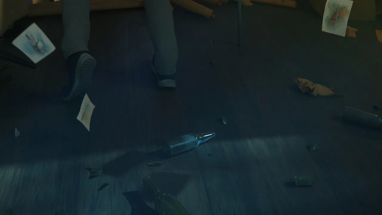 The Last Sketch backdrop