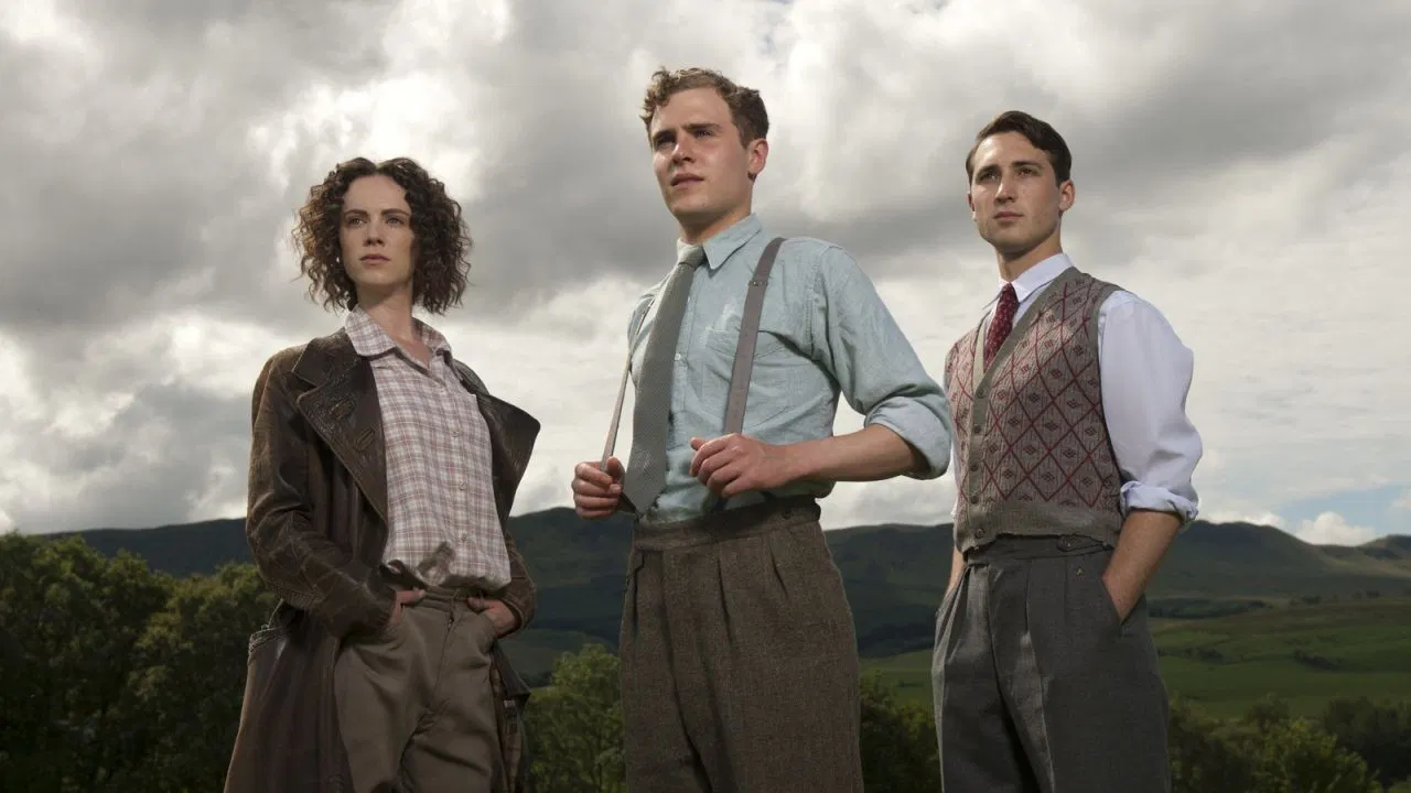 Young James Herriot backdrop