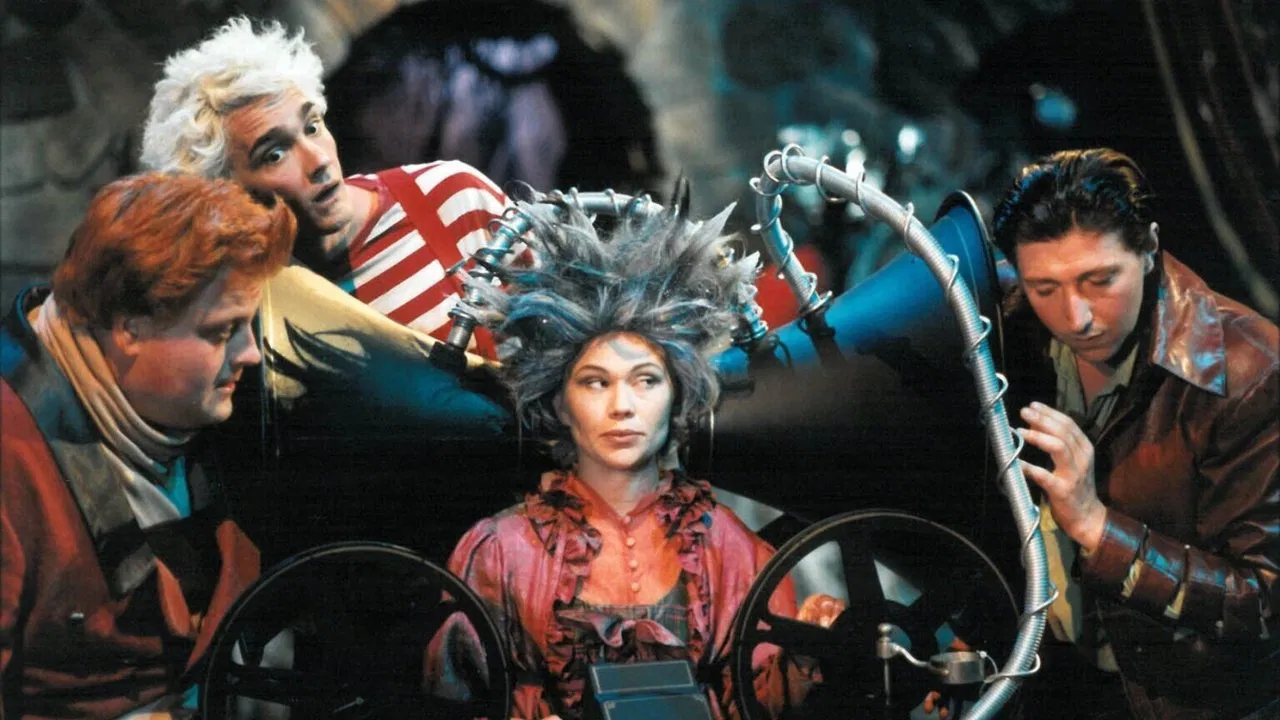 Den hemmelige tunnel backdrop