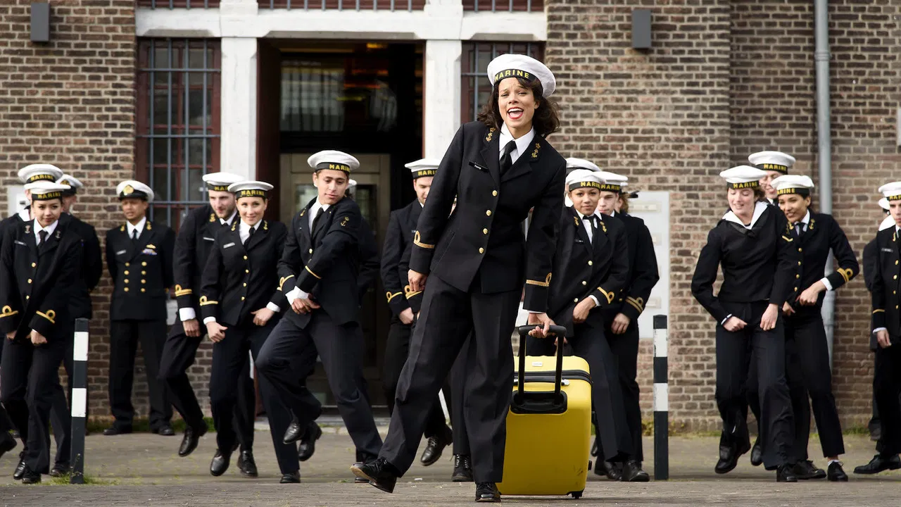 Het hart van Hadiah Tromp backdrop