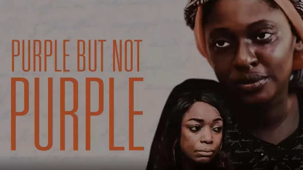 Purple but not Purple backdrop