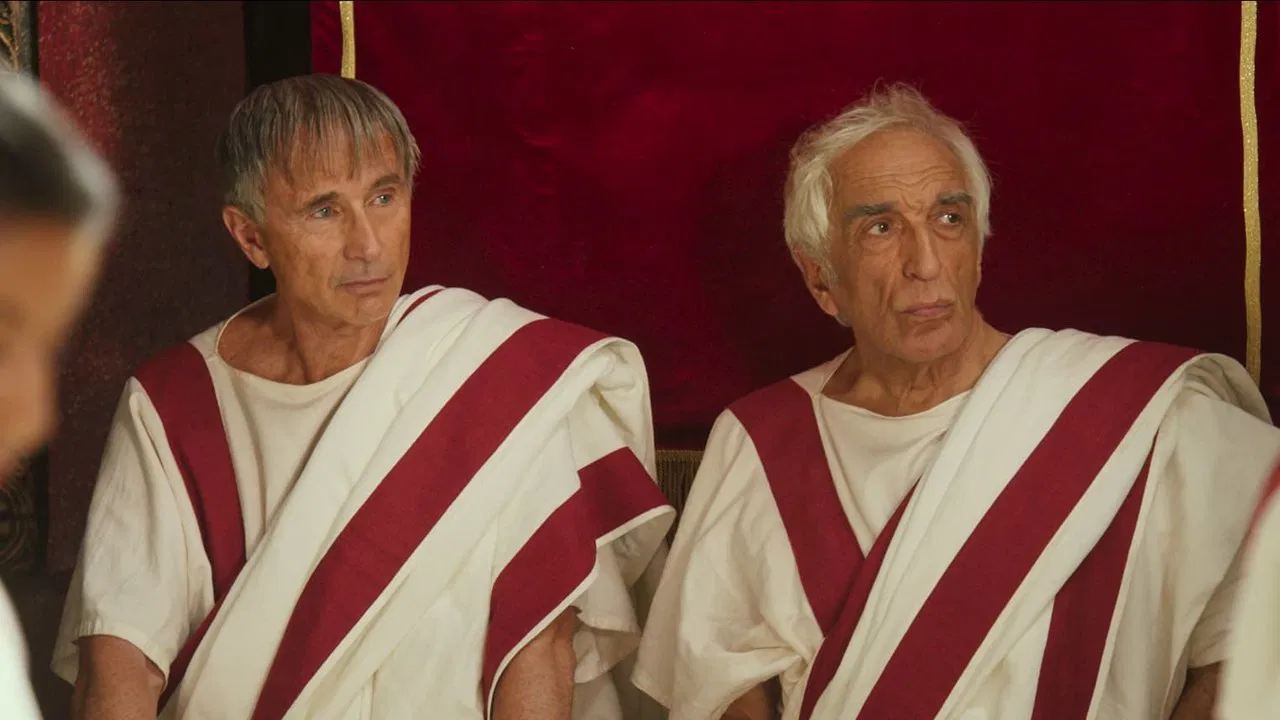 Brutus vs Cesar backdrop