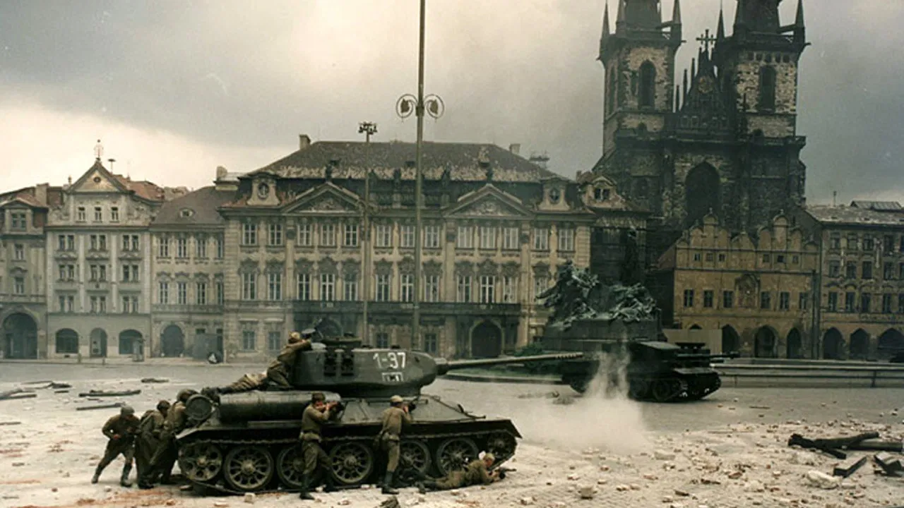 The Liberation of Prague backdrop