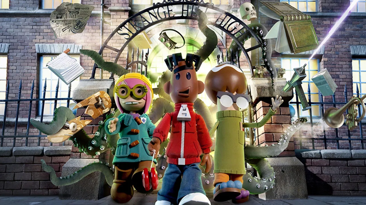 Strange Hill High backdrop