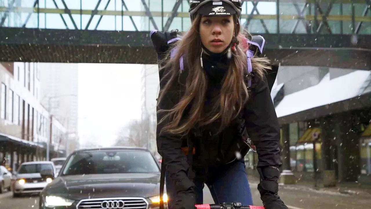 Snow Warrior backdrop