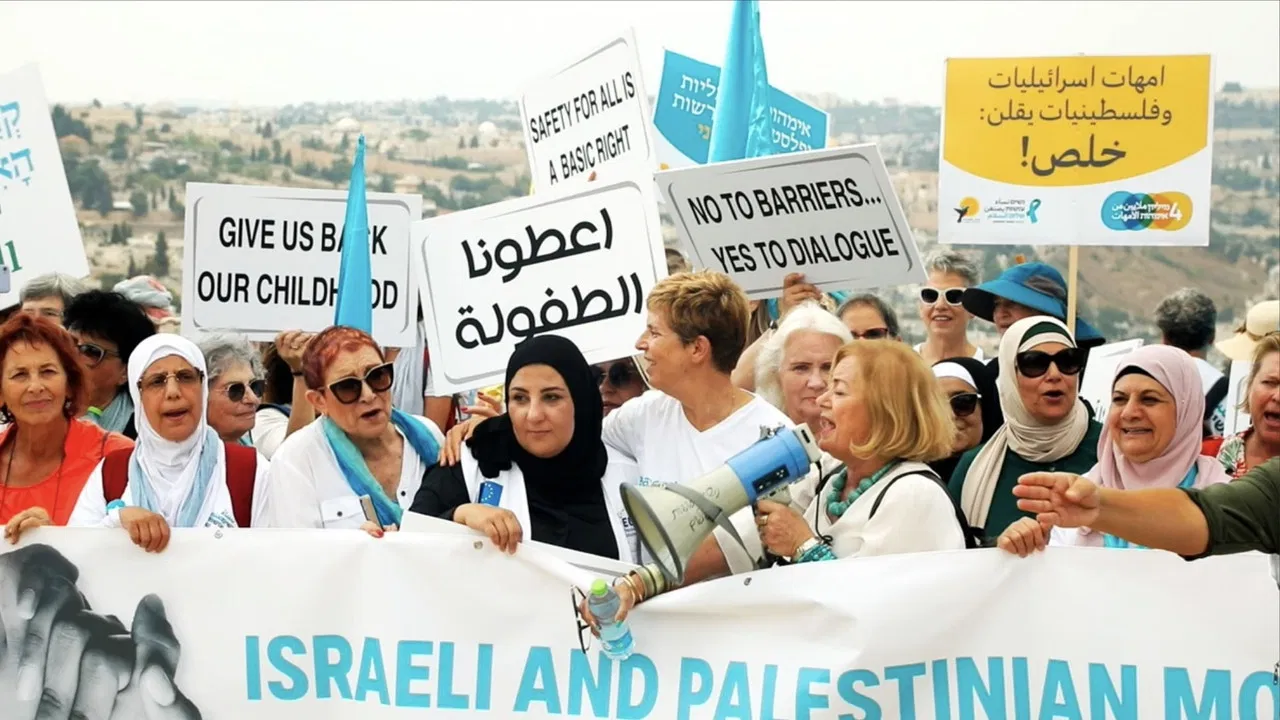 Résister pour la paix backdrop