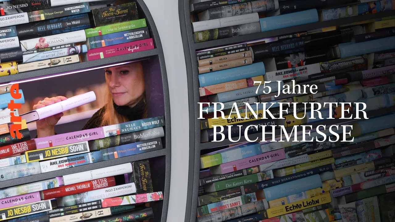 Geist, Geschäft und Party – 75 Jahre Frankfurter Buchmesse backdrop