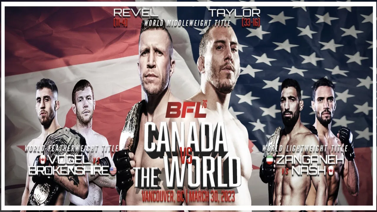 BFL 76: Canada vs. The World backdrop