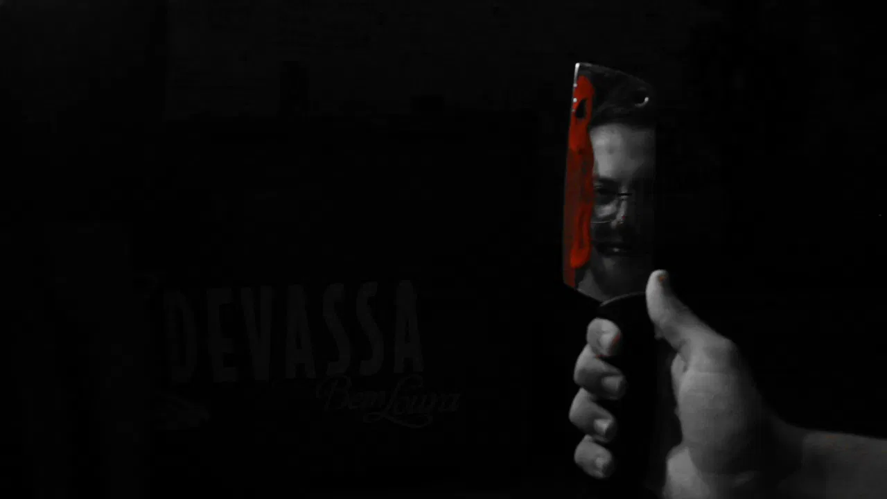 The Stolen Breeze Clown backdrop