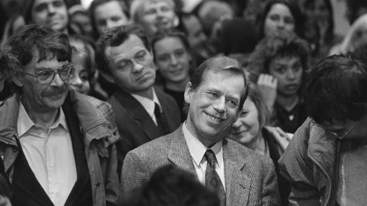 Václav Havel - Living in Freedom backdrop
