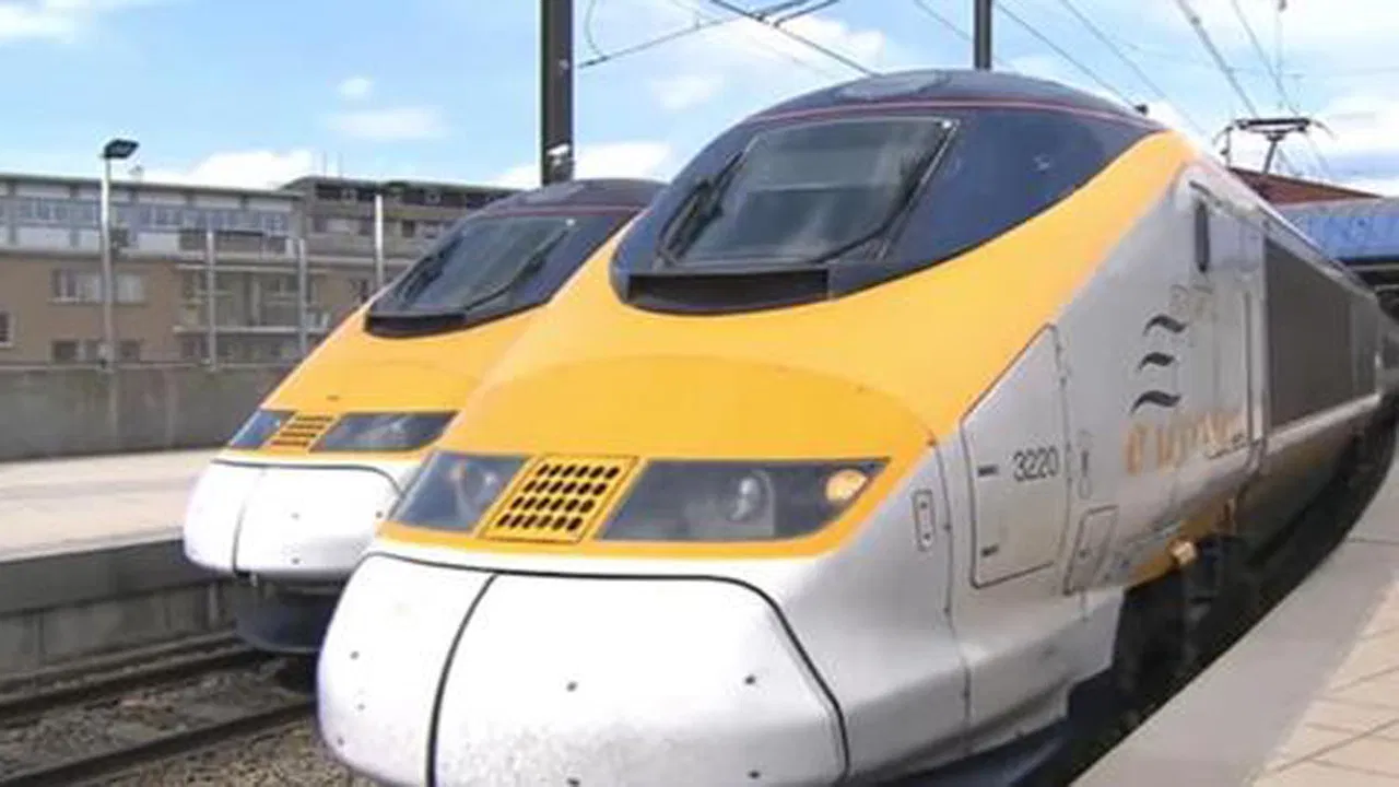 Eurostar: Brussels to London St Pancras backdrop