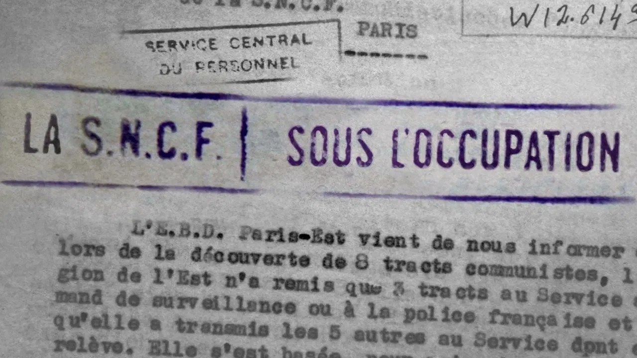 La SNCF sous l'Occupation backdrop