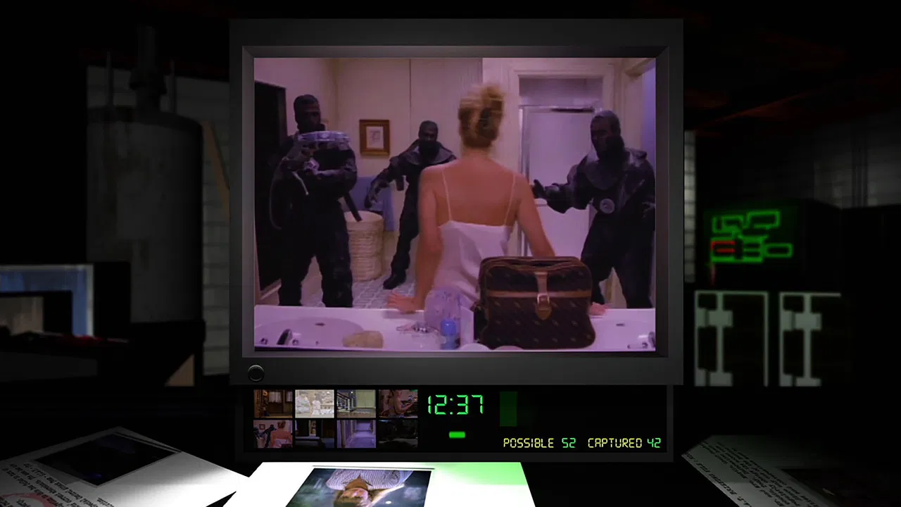 Night Trap backdrop