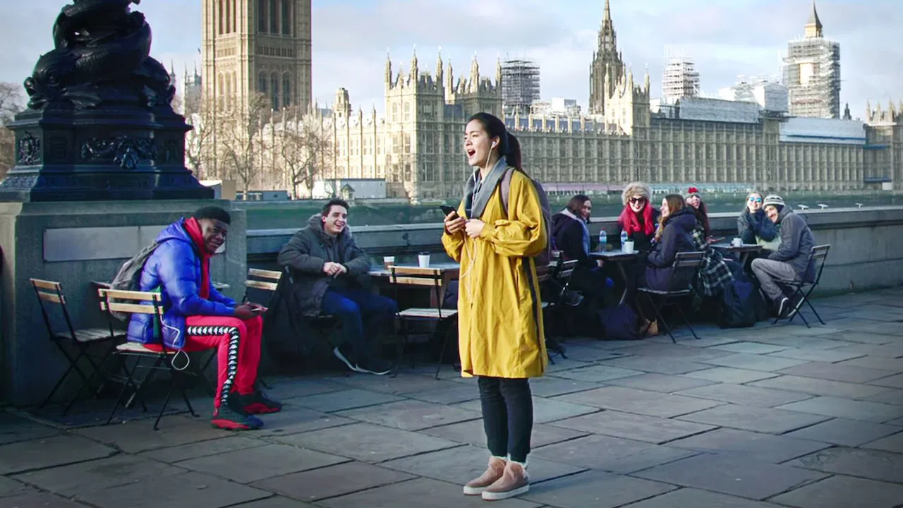 London Sweeties backdrop