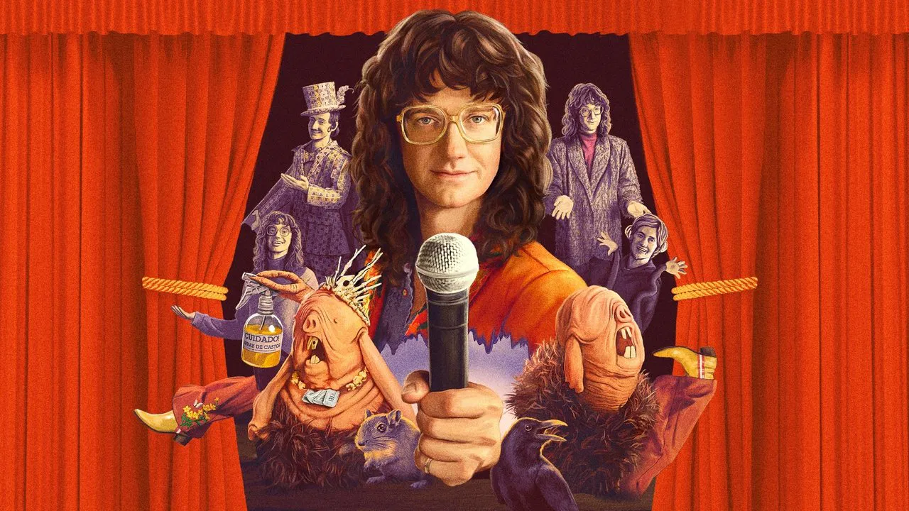 Chris Fleming: Hell backdrop