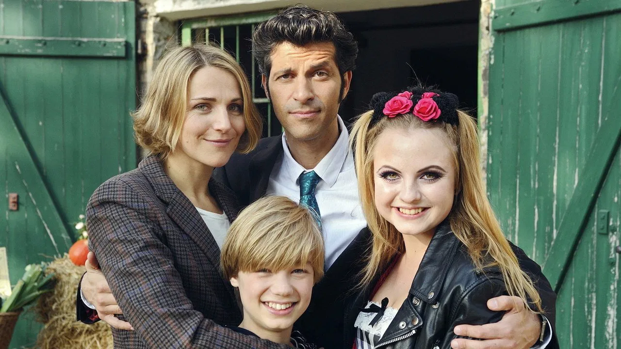 Papa auf Probe backdrop