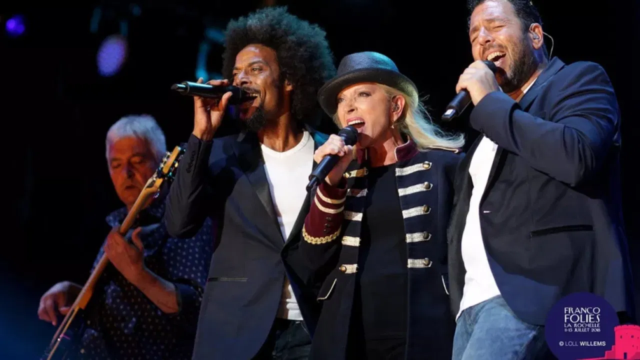 Véronique Sanson aux Francofolies de la Rochelle backdrop