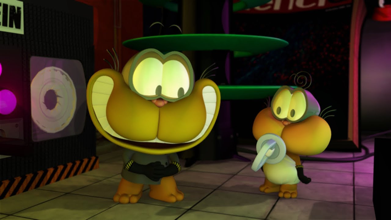 Gaturro en 3D backdrop