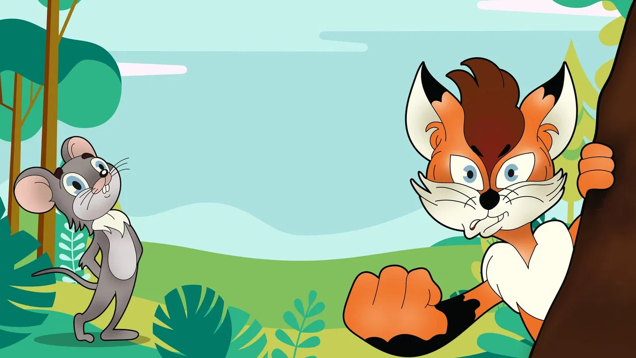 One Was Caught Who Bit backdrop