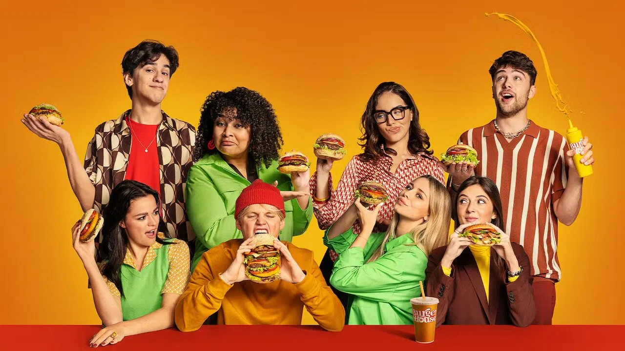 Burger House backdrop