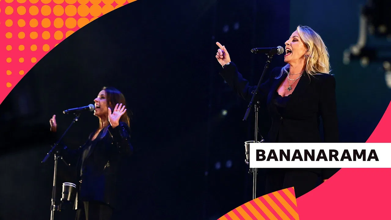 Bananarama: Radio 2 in the Park backdrop