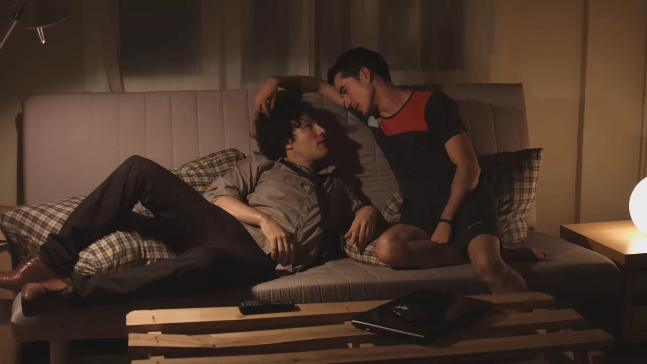 Mario, Kike and David backdrop