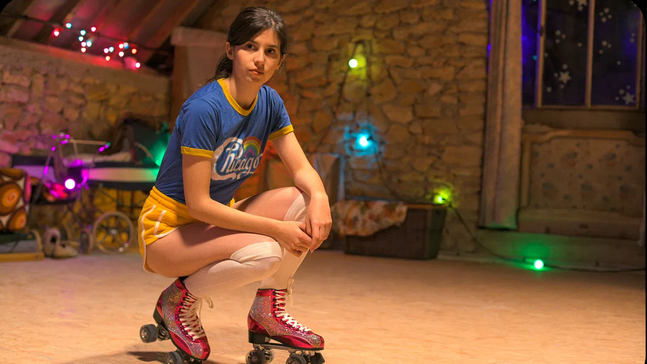 Roller Ghost backdrop