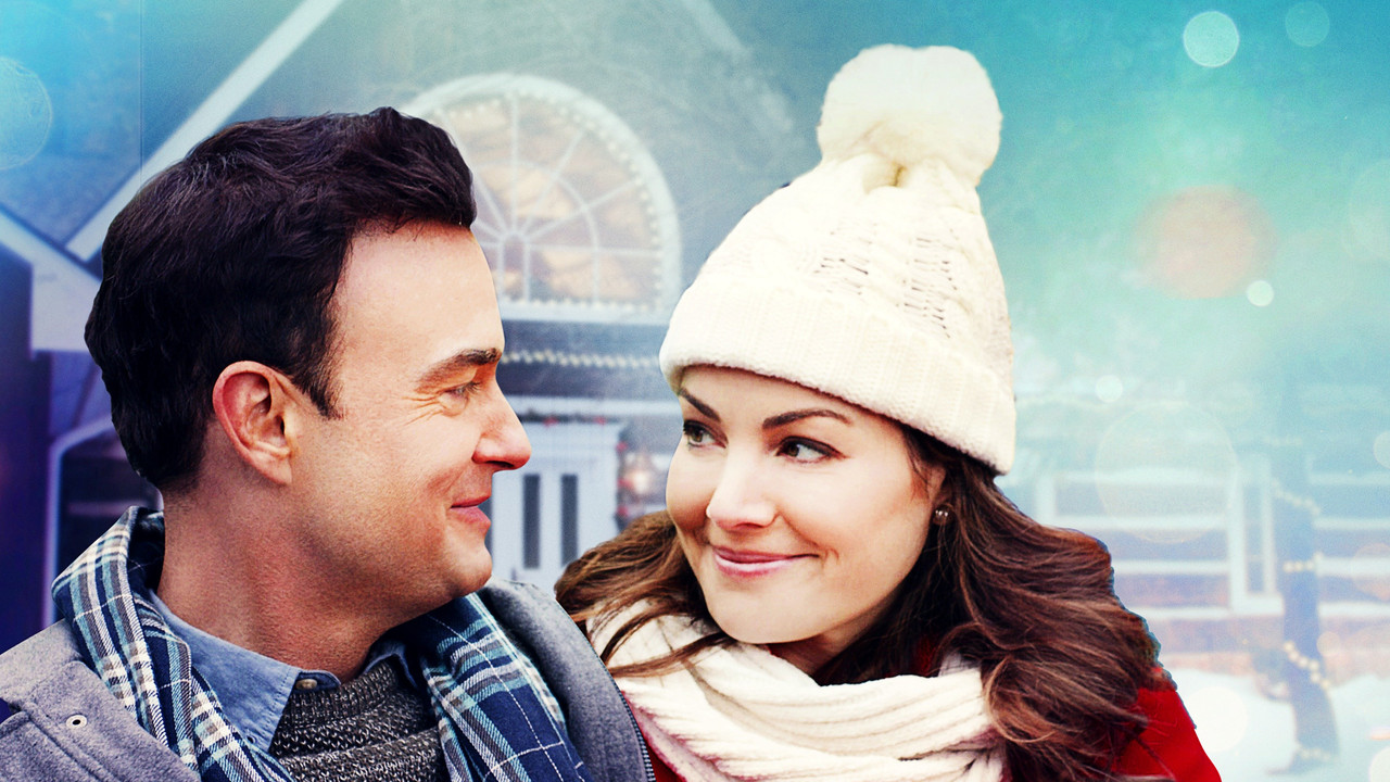 The Christmas Chalet backdrop