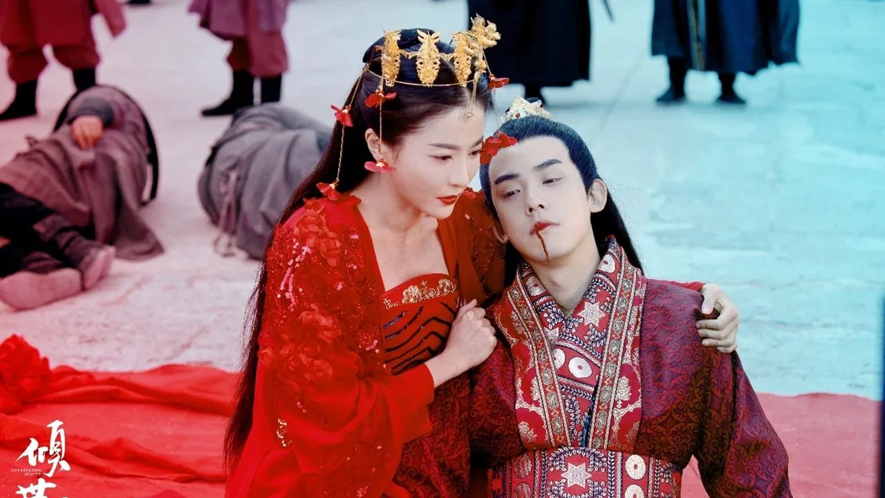 Devastating Beauty backdrop